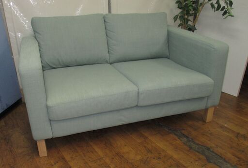 R350 IKEA カルルスード 布製2Pソファ、二人かけソファ、幅140cm Used・美品