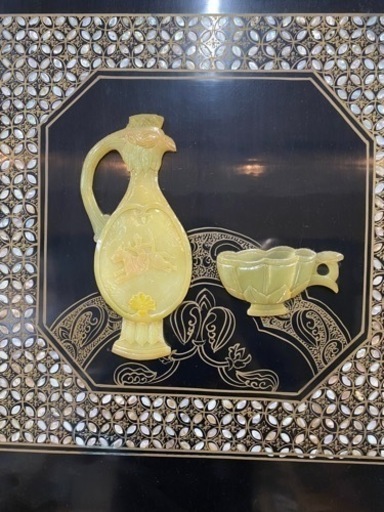 屏風 昆明市博物館 保証書あり