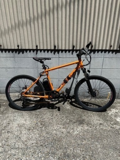 GLISSADE ディスク式 MTB RAKUSUKU Panasonic マウンテンバイク 7段 26インチ 電動自転車