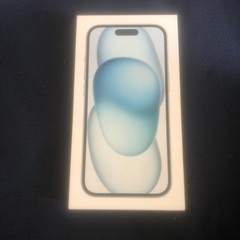 iPhone15 ブルー