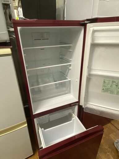 冷蔵庫 No.7327 レッド AQUA 2015年製 184L AQR-18D(R) 【リサイクル