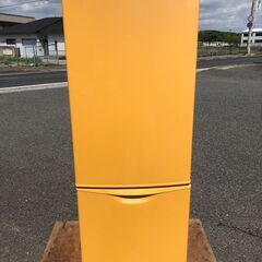 National　冷凍冷蔵庫　かわいいオレンジ色♪　gkysyl609