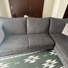 家具 L字型カワチソファー3人掛け