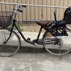 自転車 26インチ ママチャリ 子供乗せ　パナソニック 日本製 美品