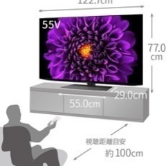 55インチ 有機EL AndroidTV(値下げ可能)