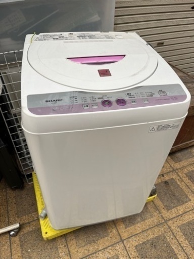 シャープ5kg 洗濯機生活家電 洗濯機