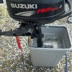 SUZUKI 二馬力 タイヤ付きスタンドセット