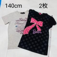 ユニクロ/バービー ＋ ノンブランド 140cm 半袖Tシャツ ...