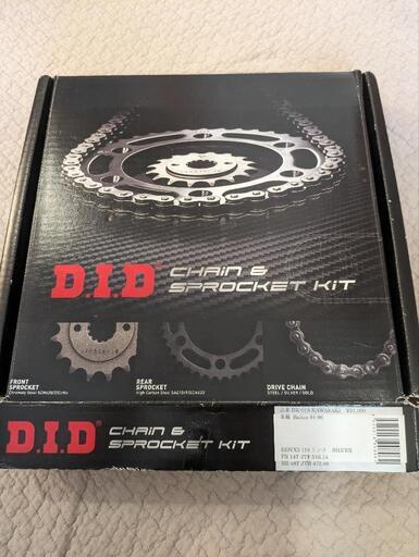 【新品】D.I.D チェーン＆スプロケキット