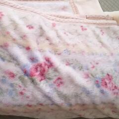 引取限定！！¥500)西川産業　毛布　中古品