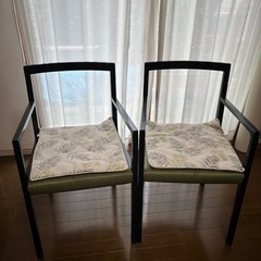 【ダイニングチェア】2脚セット　家具 椅子 