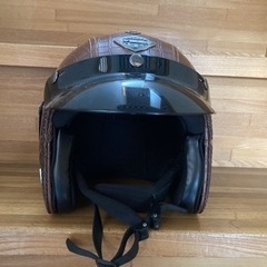 レトロオープンフェイスオートバイヘルメット