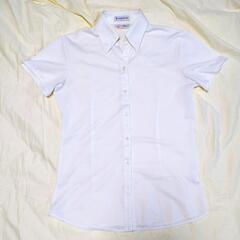 形態安定 速乾 白半袖シャツ レディース 11号