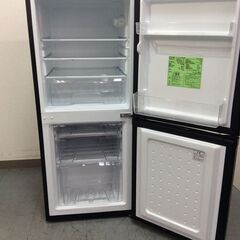 （6/9受渡済）JT8831【IRISOHYAMA/アイリスオーヤマ 2ドア冷蔵庫】美品 2022年製 IRSD-14A-B 家電 キッチン 冷蔵冷凍庫 右開き 142L