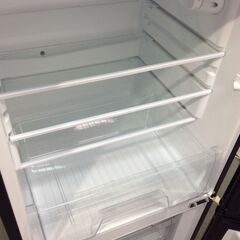 （6/9受渡済）JT8831【IRISOHYAMA/アイリスオーヤマ 2ドア冷蔵庫】美品 2022年製 IRSD-14A-B 家電 キッチン 冷蔵冷凍庫 右開き 142L