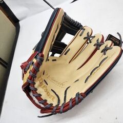 未使用品 Wilson ウィルソン The Wannabe Hero 軟式グラブ 右投用 内野手用 87型 WBW101776 一般用 野球グローブ 札幌市 平岸店