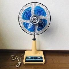 TOSHIBA　東芝　扇風機　昭和レトロ　H-30P34　首振り　タイマー