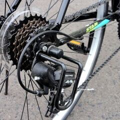 STAIR クロスバイク 自転車 シマノ製 7×3 21段変速 700x25C 25インチ ブラック サイクリング 札幌市 中央区 南12条
