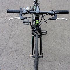 STAIR クロスバイク 自転車 シマノ製 7×3 21段変速 700x25C 25インチ ブラック サイクリング 札幌市 中央区 南12条