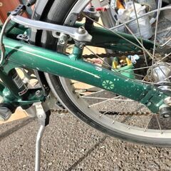 商談中です【札幌市内配達無料】中古車　ＤＡＨＯＮ　route　グリーン　６弾切り替え　前後ライト付き