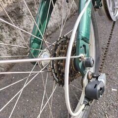 商談中です【札幌市内配達無料】中古車　ＤＡＨＯＮ　route　グリーン　６弾切り替え　前後ライト付き