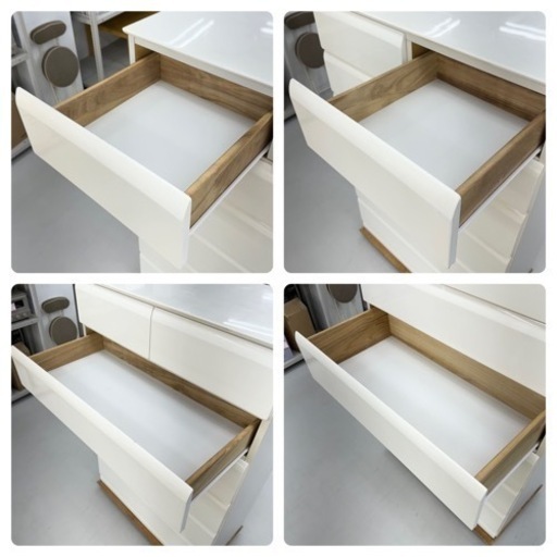 美品‼️】大川家具 株式会社サン 90cm幅6段ハイチェスト タンス 美品‼️】大川家具 株式会社サン 90cm幅6段ハイチェスト タンス
