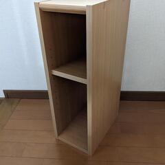 コンパクト 収納家具 カラーボックス(美品)