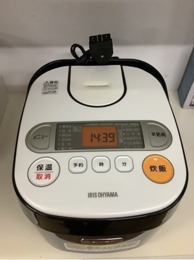 アイリスオーヤマ 炊飯器 マイコン式 5.5合 銘柄炊き分け機能付き RC