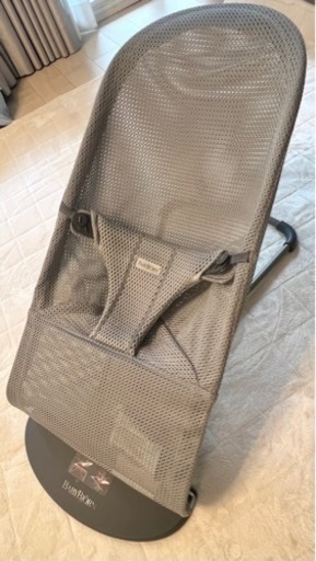 【美品】ベビービョルン　バウンサーブリスAIR グレー