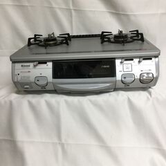 【北見市発】リンナイ RINNAI グリル付きガステーブル RTS-660GFTS-R 2012年製 LPガス用 (E2783ashnY)