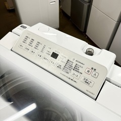 【超美品‼️】パナソニック 2019年製 7.0kg全自動洗濯機 エコナビ搭載 高級ガラストップ ホワイト♪