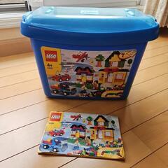 LEGO青のコンテナ5508