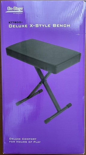 On-Stage KT7800+ X型デラックスベンチ