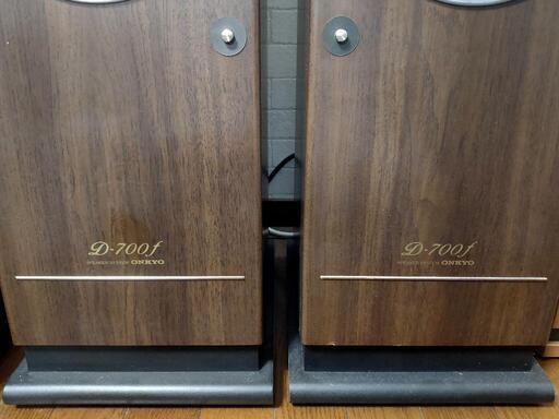 ONKYO オンキョー D-700F スピーカー ペア 音響機器 オーディオ 現状  
