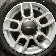 DUNLOP WM03 185/55R15】スタッドレス【FIAT フィアット500 純正