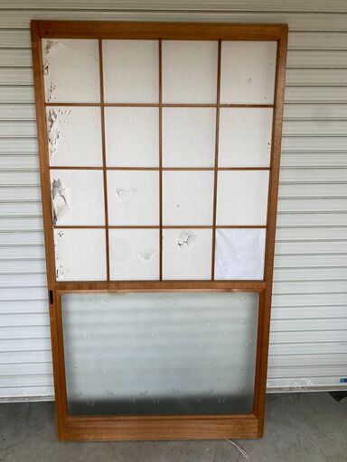 【糸島市内 送料無料】　雪見障子　4枚