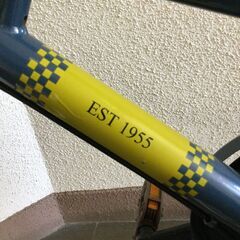 【北見市発】EST 1955 自転車 PRODUCED BY ENDO SHOJI F51237302 6段変速 26インチ 青 (E2795wY)