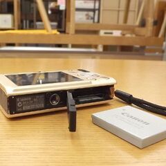 動作品 Canon IXY DIGITAL 20IS コンデジ デジタルカメラ キヤノン 20 IS キャメル バッテリー 充電器 取扱説明書 元箱 札幌市 豊平区 西岡