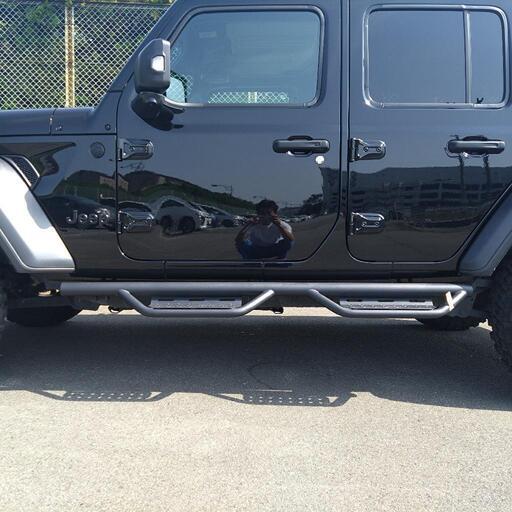 ジープラングラーJL ショップ 4ドア用 サイドステップ Jeep ラングラー