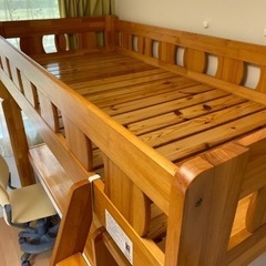 奥本木工所製　システムデスク　椅子付き