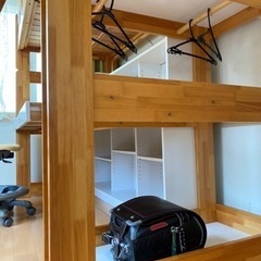 奥本木工所製　システムデスク　椅子付き