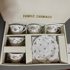 JUNKO SHIMADA カップ&ソーサー　5点
