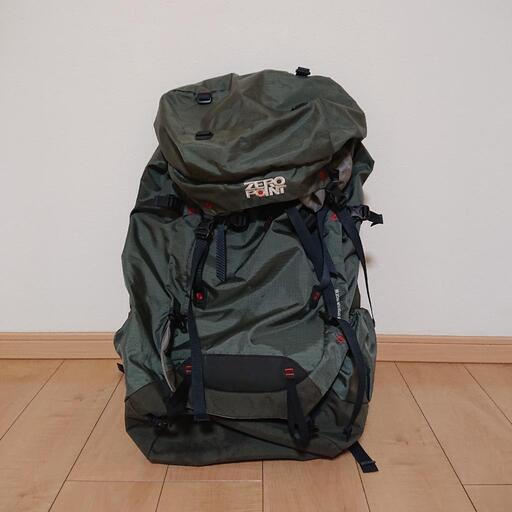ZERO POINT SUPER EXPEDITION PACK 90 レインカバーつき