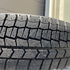 最終
値下げ↓ダンロップ　スタッドレスタイヤ　ホイール付き