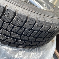 最終
値下げ↓ダンロップ　スタッドレスタイヤ　ホイール付き