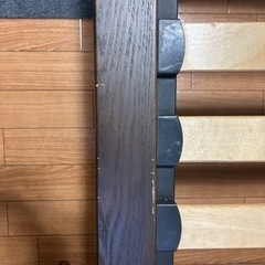 【直接引取り限定】無印良品　ベッドフレーム　セミダブル　ヘッドボード