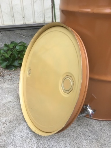 ドラム缶風呂 排水蛇口とすのこ付き 蓋あり ドラム缶風呂 排水蛇口と