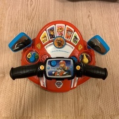 vtech 英語　パウパトロール　ダッシュバギー　ハンドルおもちゃ