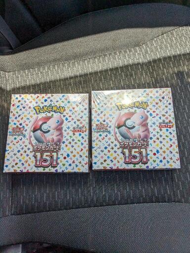 ポケモンカードゲーム　151シュリンク付　2box