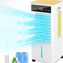 電気冷風機 【冷感UP】冷房LED液晶画面12L大容量